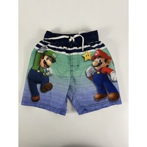 Super Mario Swim‎ Trunks Size 4/5